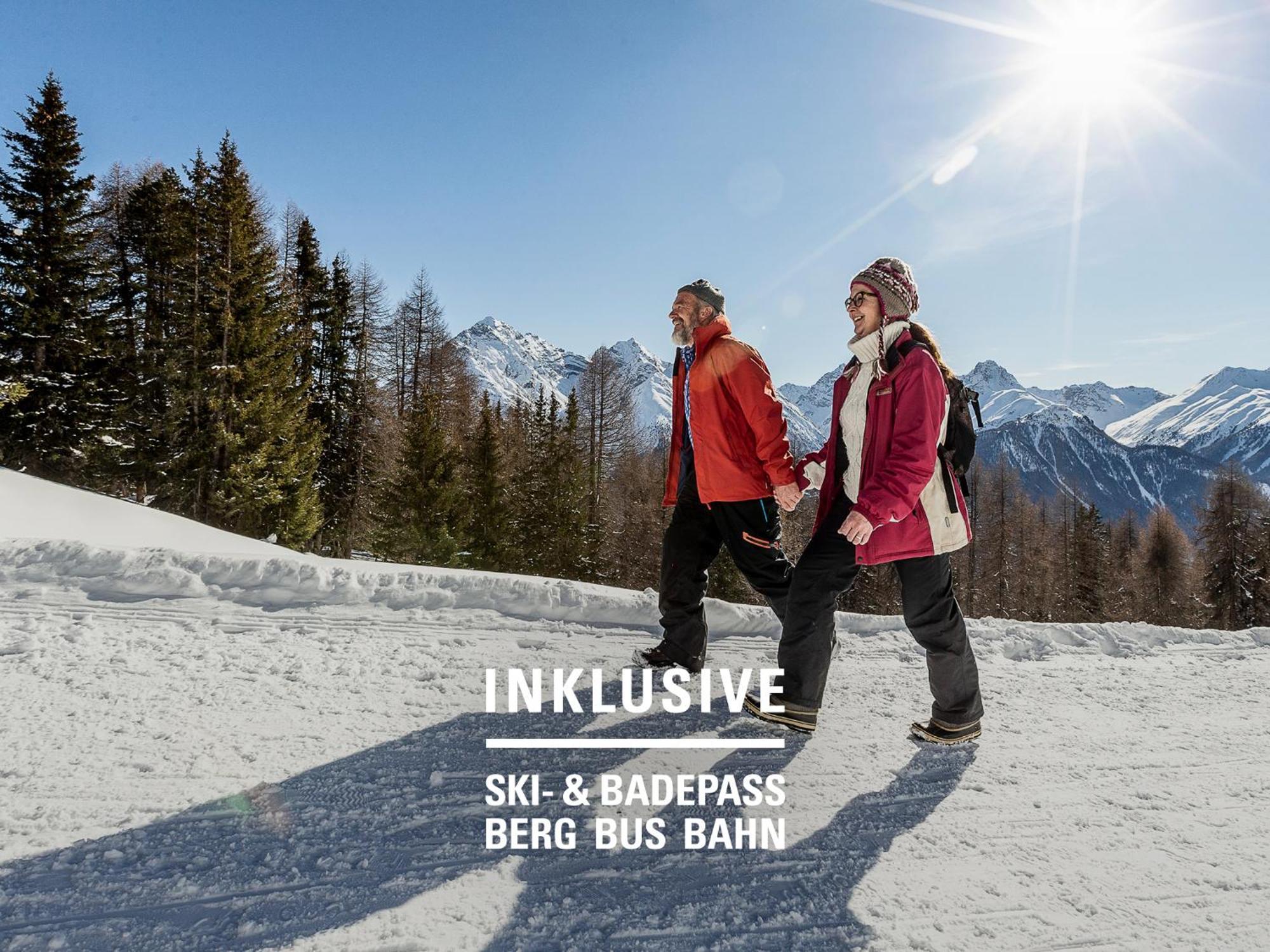 Hotel Belvedere Scuol Bagian luar foto