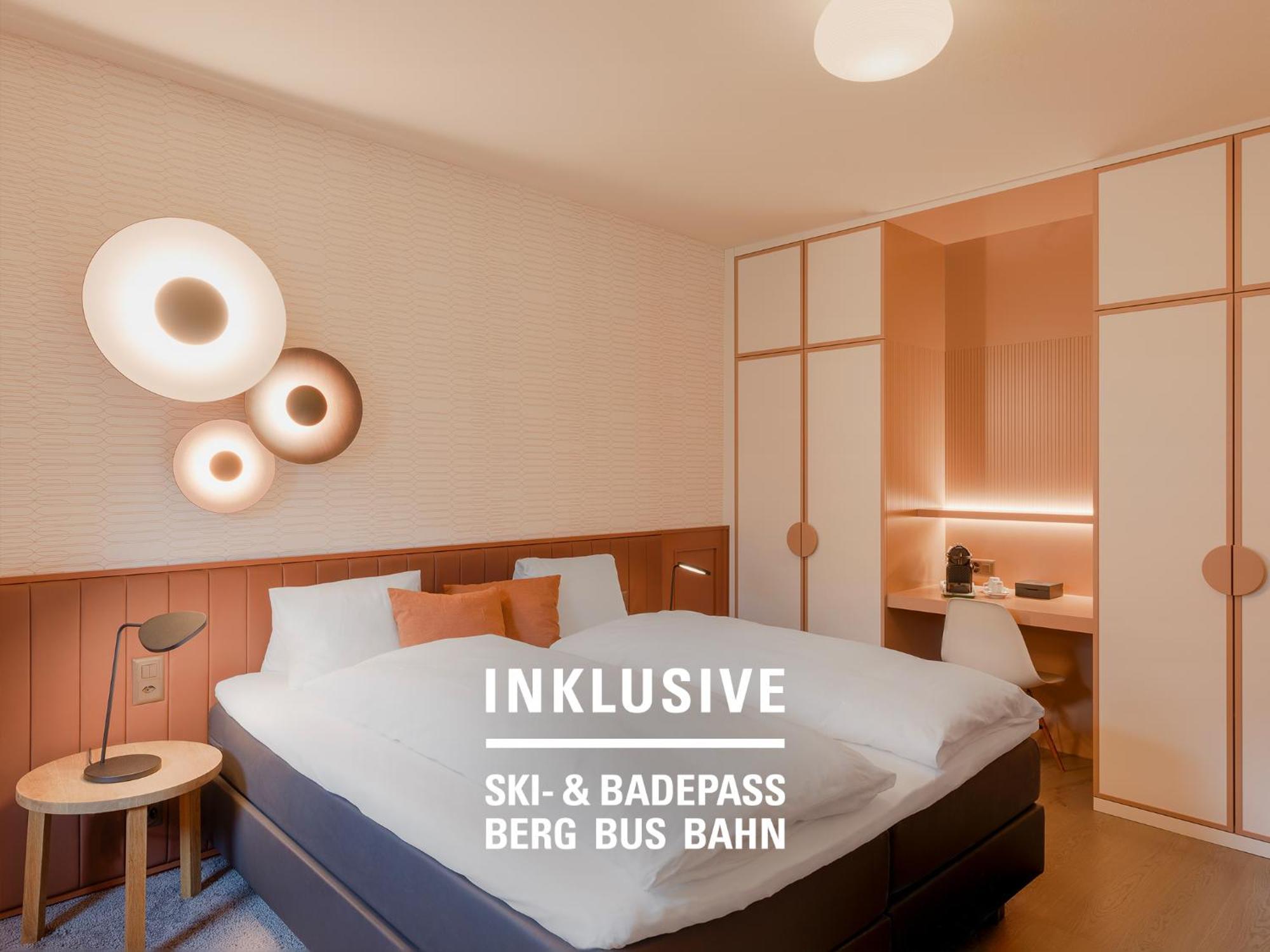 Hotel Belvedere Scuol Bagian luar foto
