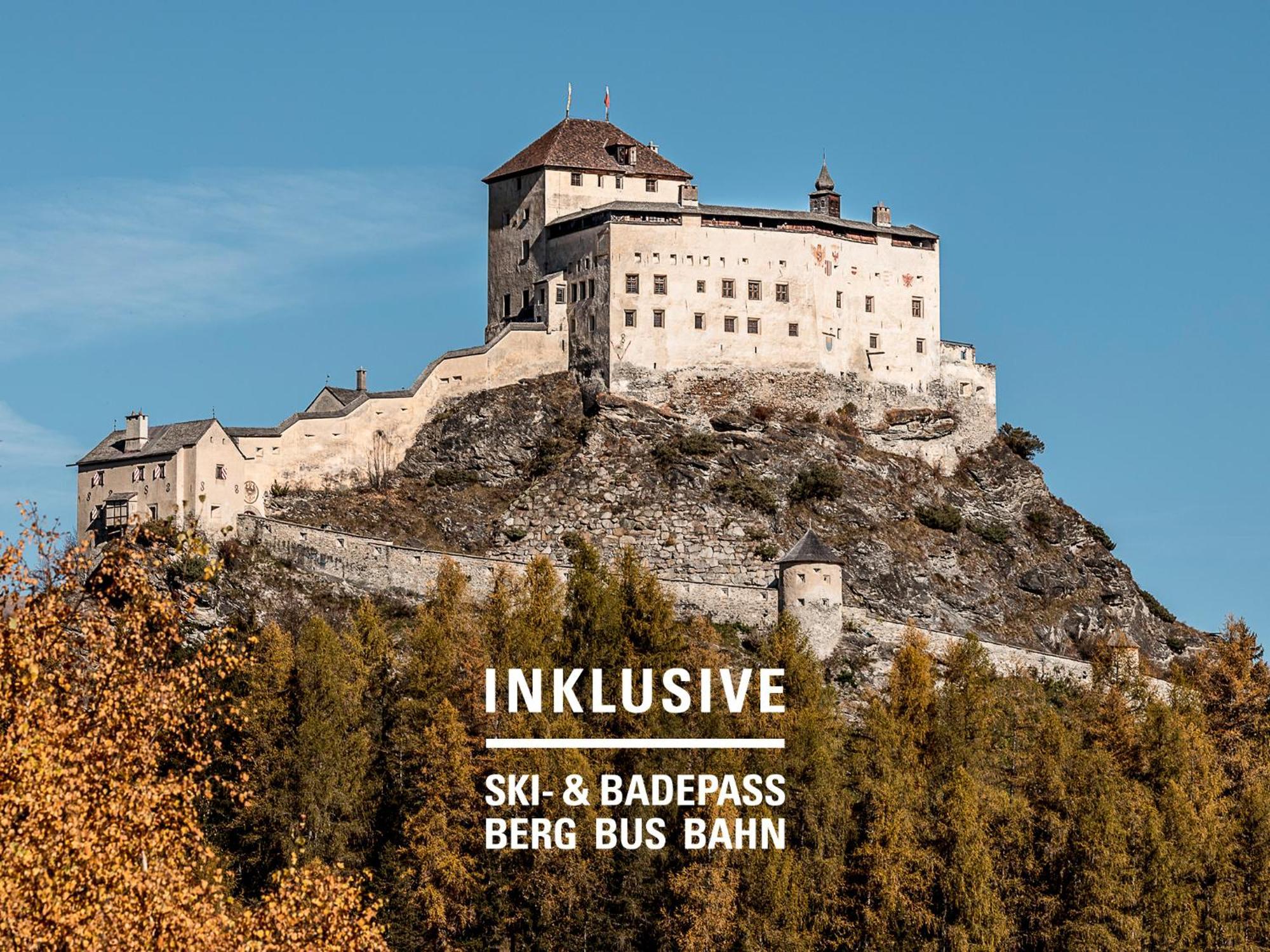 Hotel Belvedere Scuol Bagian luar foto